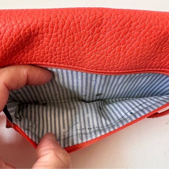 NAUTICA ID Safe Snap Closure Coral/Orange Wallet - Picture 3 of 17